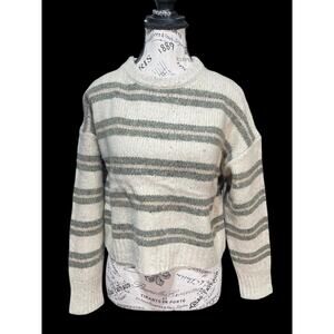 Spiritual Gangster Wool Alpaca Croped Knit Sweater NWT $158 MSRP